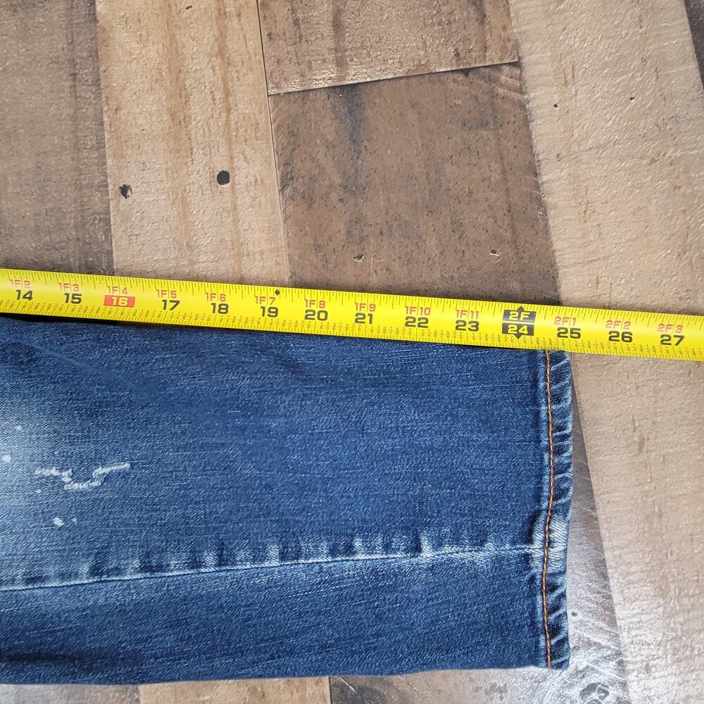 Takeshy Kurosawa Designer‎ Golden Edition Button Fly Blue Jeans 38/52 Italy Made - Picture 16 of 16